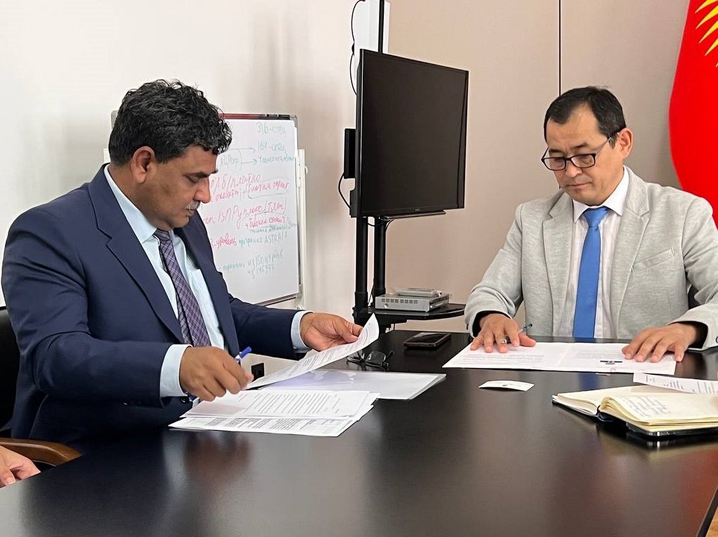 Meeting of the Minister of Health of the Kyrgyz Republic